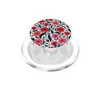 Red Poppy Botanical Bold Flowers Floreale PopSockets PopGrip per MagSafe