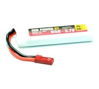 Red Power Batteria ricaricabile LiPo 3.7 V 600 mAh 25 C Softcase JST, BEC