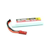Red Power Batteria ricaricabile LiPo 3.7 V 600 mAh 25 C Softcase JST, BEC
