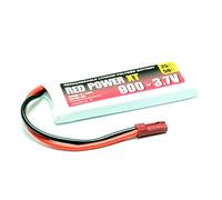 Red Power Batteria ricaricabile LiPo 3.7 V 900 mAh 25 C Softcase JST, BEC