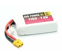 Red Power Batteria ricaricabile LiPo 7.4 V 1100 mAh Softcase XT60