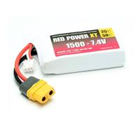RD XT 1500 S2 - Pacco batterie ricaricabili, polimeri di litio, 7,4 V, 1500 mAh