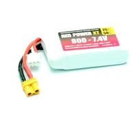 RD XT 800 S2 - Pacco batterie ricaricabili, polimeri di litio, 7,4 V, 800 mAh