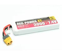 RED POWER LiPo Batteria RED POWER XT 3000 - 7,4V / 15424