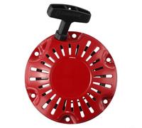 Red Recoil Starter Pull Assembly for GX100 Engine 150mm | Fits GX100 engines, red housing, 150mm outer diameter, 40mm height, easy pull start