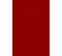 Red Reflections Notebook: A Classic Lined Notebook for Everyday Inspiration, 120 pages