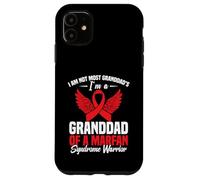 Red Ribbon Awareness Week Nonno Marfan Syndrome Awareness Custodia per iPhone 11