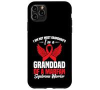 Red Ribbon Awareness Week Nonno Marfan Syndrome Awareness Custodia per iPhone 11 Pro Max