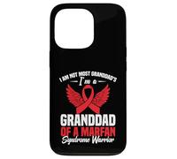 Red Ribbon Awareness Week Nonno Marfan Syndrome Awareness Custodia per iPhone 13 Pro