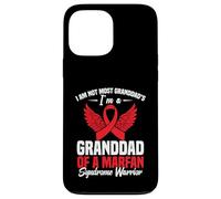Red Ribbon Awareness Week Nonno Marfan Syndrome Awareness Custodia per iPhone 13 Pro Max