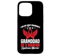 Red Ribbon Awareness Week Nonno Marfan Syndrome Awareness Custodia per iPhone 15 Pro Max
