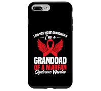 Red Ribbon Awareness Week Nonno Marfan Syndrome Awareness Custodia per iPhone 7 Plus/8 Plus