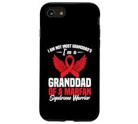 Red Ribbon Awareness Week Nonno Marfan Syndrome Awareness Custodia per iPhone SE (2020) / 7 / 8