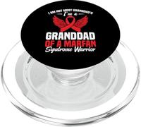 Red Ribbon Awareness Week Nonno Marfan Syndrome Awareness PopSockets PopGrip per MagSafe