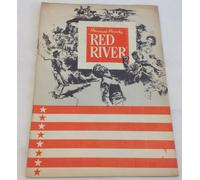 Red River John Wayne Montgomery Clift Joanne Dru Vintage 1948 programma cinem...