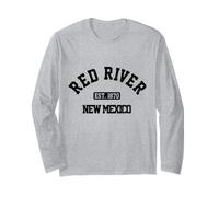 Red River New Mexico Vintage Pride Maglia a Manica