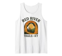 Red River Trails Camicia Naturale Arco Foresta Escursionismo Tramonto KY Canotta