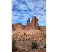 Red Rocks, White Clouds, Blue Skies!: Gift Notebook Landscape Journal for Travel