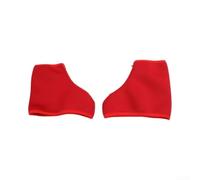 Red Roller Skate Shoe Covers 3mm per neoprene elastico misura rossa | Elastico da 3 mm per materiale in neoprene, strato impermeabile, isolamento termico, fissa ordinatamente i lacci