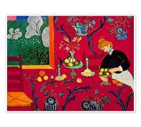 Red Room, Harmony in Red, 1909 Poster di Henri Matisse 40 x 30 cm Rosso Quadri Decorazione per pareti