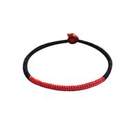 Red Rope Anklet Men And Women Couple A Pair of Hand-Woven Agate Diamond Knot Retro