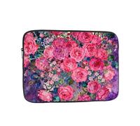 Red Rose Fiore Laptop Maniche 17 Pollice Computer Sleeve Bag Tablet Valigetta