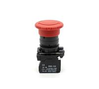 Red Round type Mushroom head XB5-AS542 Emergency Stop Push Button Switch 1NC