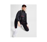 Red Run Activewear Inky Cropped Windbreaker, Nero M