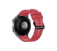 (Red) Silicone Strap For Huawei Watch Ultimate 3pcs Longer Style