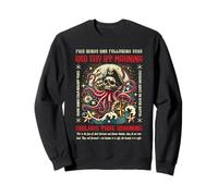Red Sky at Morning Sailors Take Warning - Design Pirata Felpa
