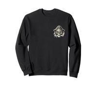 Red Sky at Morning Sailors Take Warning - Design Pirata Felpa