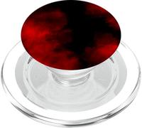 Red Smoke Cosmic Vibrante Arte astratta PopSockets PopGrip per MagSafe
