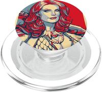 Red Sonja Frank Cho Icona Propaganda Rossa Crociata Queens PopSockets PopGrip per MagSafe