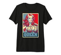 Red Sonja Frank Cho Propaganda Icona Redhead Queens Crociata Maglietta Premium
