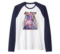 Red Sonja Poster Synthwave Redhead Epic Cyberpunk Anni '80 retrò Maglia con Maniche Raglan