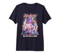 Red Sonja Poster Synthwave Redhead Epic Cyberpunk Anni '80 retrò Maglietta Premium