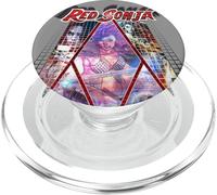 Red Sonja Poster Synthwave Redhead Epic Cyberpunk anni '80 retrò PopSockets PopGrip per MagSafe