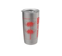 Red Spider Lily Lost Memory Anime Otaku Grunge Estetica Bicchiere termico in acciaio inox doppia parete