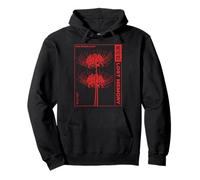 Red Spider Lily Lost Memory Anime Otaku Grunge Estetica Felpa con Cappuccio