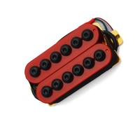 Red squisita chitarra elettrica regolabile in metallo Humbucker Pickup Parti di chitarra con bobina in plastica Pickup Professionale Per Chitarra Elettrica (Color : Bridge)