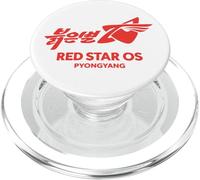 Red Star OS Pyongyang Nerd Tech Browser Web Corea del Nord PopSockets PopGrip per MagSafe