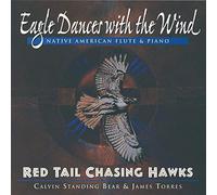 Red Tail Chasing Haw - Eagle Dances With The Wind