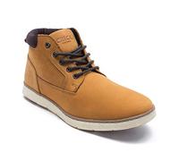 Red Tape Thomas Crick Driscol - Stivaletti Chukka da uomo, stile casual, in pelle, classici, comodi ed eleganti, ideali per camminare, realizzati in pelle (grano/legno), Marrone chiaro, 42 1/3 EU