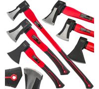 RED TECHNIC Set Di Asce 3 Pezzi Per Spacco Legna Spaltaxt