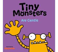 Red Tiny Monsters Are Gentle (Libro di cartone)