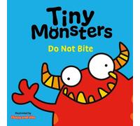 Red Tiny Monsters Don't Bite (Libro di cartone)