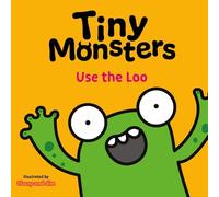 Red Tiny Monsters Use the Loo (Libro di cartone)