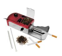 Red Tube - Macchinetta riempitubi elettrica per sigarette | macchina elettrica per sigarette di Powerfiller | macchina automatica riempitubi con tecnologia a spirale (colore: rosso)