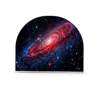 Red Universe Nebulosa Portatovaglioli per auto in acrilico per Farmhouse Cocktail freestanding distributore di tovaglioli commerciali decorazione domestica per cocktail in fattoria 1Pack