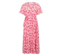 RED Valentino - Long Printed Silk Dress - - Dresses - Donna - Rosa - 3XS